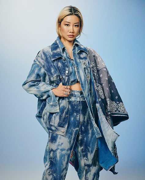 𝐁𝐫𝐚𝐧𝐝𝐨𝐧 𝐉𝐚𝐦𝐞𝐬 (@brandonjamesmc) • Instagram photos and videos Yoon Ambush, Shin Min Ah Fashion, Yoon Ahn, Denim Print, Denim Ideas, Denim Day, Upcycled Fashion, Denim Trends, Denim Details