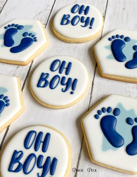 Baby Shower Cookies; Baby Boy Cookies; Sugar Cookies Decorated Baby Boy Shower Cookie Ideas, Baby Sprinkle Cookies Boy, Boy Baby Shower Cookies Decorated, Baby Sugar Cookies Decorated, Oh Boy Baby Shower Cookies, Cookies For Baby Shower Boy, Baby Boy Shower Cookies Decorated, Galletas Baby Shower Boy, Baby Shower Sugar Cookies Boy