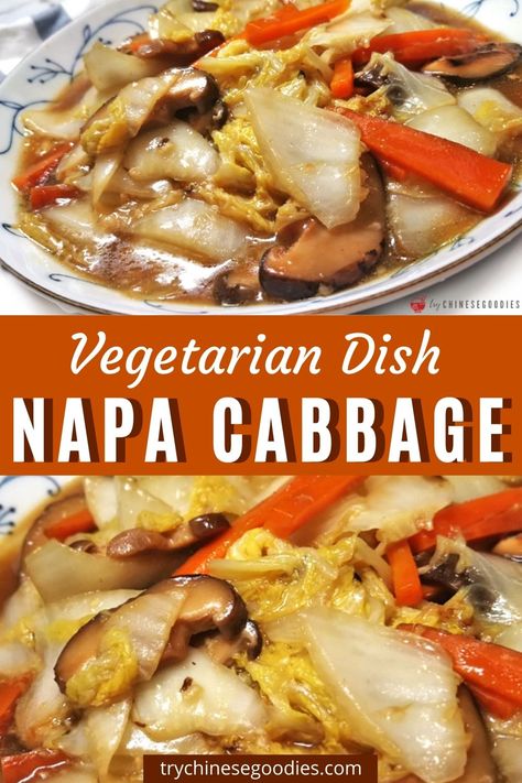 Fried Napa Cabbage Recipes, Cabbage Recipe Chinese, Napa Cabbage Rolls Recipe, Napa Cabbage Recipes Stir Fry, Napa Cabbage Stir Fry, Stir Fry Napa Cabbage, Napa Cabbage Recipes, Napa Cabbage Salad, Cabbage And Carrots