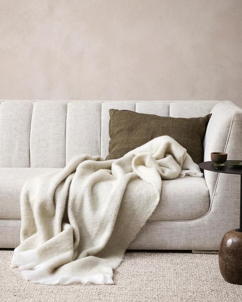 This week we welcomed our newest soft furnishing brand to @cedarcicada Say hello to #BAYA 🤍 From gorgeous wool throw rugs to timeless cushions, this range is already getting a lot of love! If a soft gorgeous throw rug is on your list for this Autumn/Winter, look no further. Browse the range now straight from our website or in store 9am to 5pm tomorrow. Feathered Fringe, Raw Texture, Throwing Clay, Wool Texture, Interior Design Student, Sheepskin Throw, Wool Textures, Floor Bed, Entrance Mat