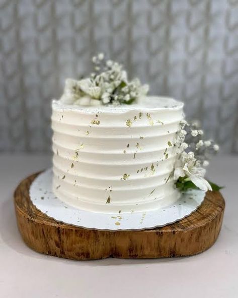 Cake Designs For Wedding Simple, Small 2 Tier Wedding Cake Simple, Small Wedding Cake Table Display, Plain Wedding Cakes Simple, Simple Wedding Cake 1 Tier, Simple Engagement Cake, Basic Wedding Cake, One Tier Wedding Cake, Plain Wedding Cakes