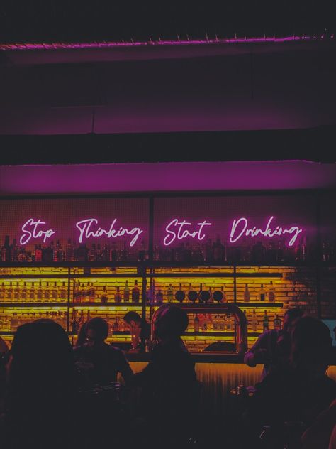 Bar shoot Stop Thinking Start Drinking, Insta Stories, Stop Thinking, Insta Story, Snapchat, Wallpapers, Drinks, Bar, Quick Saves