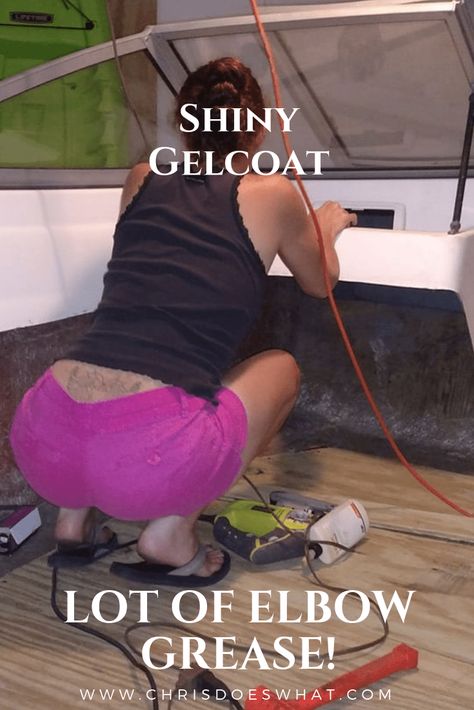 Boat Gelcoat Shine | Boat Restoration Boat Restoration Diy, Yacht Inside, Bass Boat Ideas, Diy Boat Seats, Boat Grill, Bowrider Boats, Sailboat Interior, Boating Tips, Sailboat Living