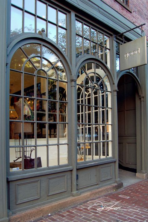 Newbury Street Boston, Cafe Exterior, Newbury Street, Storefront Design, Design Blogs, Lan Can, Shop Fronts, Business Decor, Coffee Shop Design