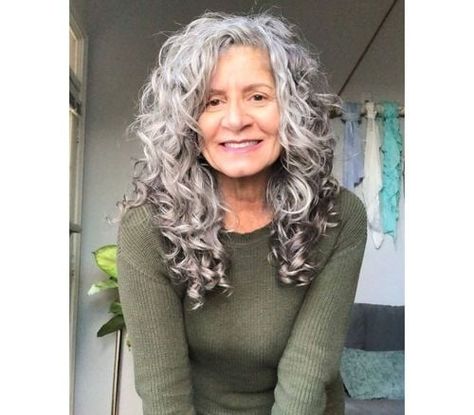 Curly Grey Hairstyles For Women Over 50, Long Gray Hairstyles For Women Over 50, Medium Length Hairstyles For Women Over 55, Long Curly Gray Hair Over 50 Curls, Long Layered Gray Hair, Long Gray Hair Over 60, Curly Grey Hair Over 50, Grey Curly Hair Natural Curls, Grey Curly Hair Over 50