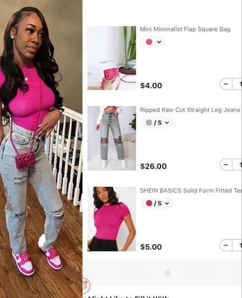 Cute Fits From Shein, Shien Clothes Outfits Ideas Summer, Shein Outfit Inspired, Cute Outfits On Shein, Shein Summer Outfit Ideas 2024, Baddie Shein Outfits Spring, Cute Shein Outfits Black Women, Shien Outfit Idea For Summer, Shein Outfits For School