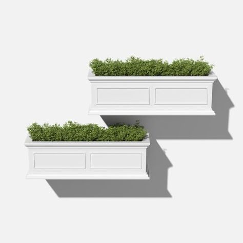 Hanging Window Boxes, Estate Gardens, Railing Planters, Plastic Planter, Rectangular Planters, Estate Garden, Window Planter Boxes, Plastic Planters, Window Box