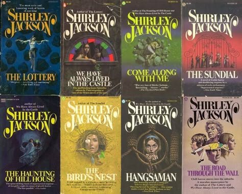 Women In Horror, Horror Book Covers, Gothic Books, Shirley Jackson, Scary Books, Horror Fiction, Horror Books, Fiction Writer, Book Writer