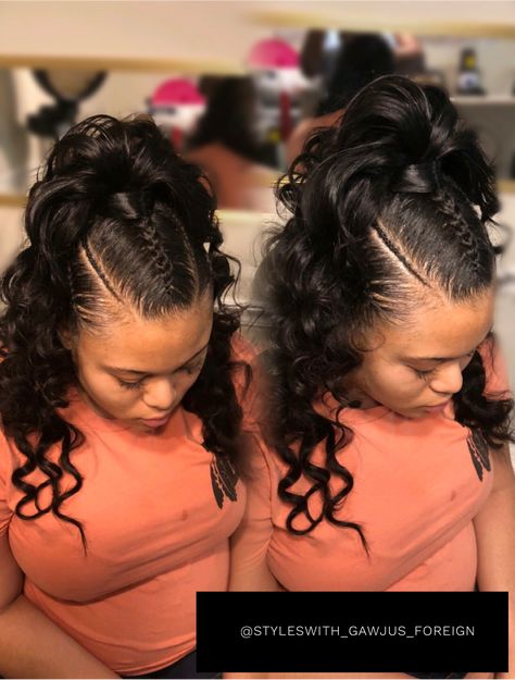 Natural Hairstyles Cornrows, Hairstyles Cornrows, Cornrows Hairstyles, Weave Hairstyles Braided, Short Box Braids Hairstyles, Sleek Ponytail Hairstyles, Sew In Hairstyles, Half Wig, Hairstyles Natural