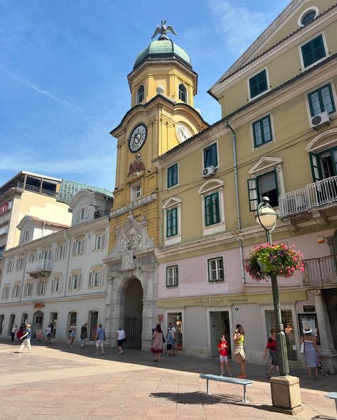 Rijeka, Kvarner Region, Croatia I have passed by Rijeka so many times over the years but on this trip I was lucky to visit and have a tour of this commercial port that surprised me with its variety of history and attractions. The fish market is wonderful as is the national theatre, the Korso or main shopping street, the round street with its history of music, graffiti and rebellion in the late 60’s plus the memorials to fallen hero’s from various wars! Add the that the cathedral and little... Croatia Rijeka, Rijeka Croatia, Music Graffiti, History Of Music, Road Travel, Fish Market, National Theatre, The Cathedral, Travel Writer