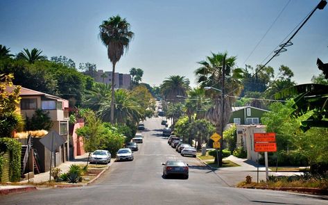 Silver Lake guide, moving to Los Angeles | StreetAdvisor Los Angeles Suburbs, Cali Aesthetic, America Aesthetic, Silver Lake Los Angeles, Spanish Decor, Photo Polaroid, Moving To Los Angeles, Steel House, California Dreamin'