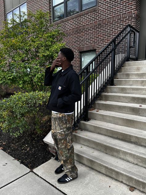 fall outfit black man Camo Cargo Pants Outfit, Casual Fall Outfit, Cargo Pants Outfit, Camo Cargo Pants, Camo Pants, Casual Fall Outfits, Fall Outfit, Casual Fall, Pants Outfit