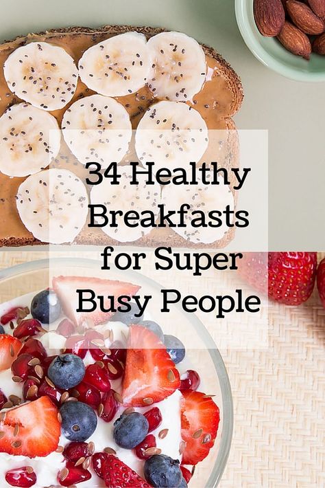 34 Healthy Breakfasts for Super Busy People || Breakfast | Healthy Recipes || #Breakfast #HealthyRecipes www.preciseportions.com/ Healthy Fast Food Breakfast, Fast Healthy Breakfast, Fast Food Breakfast, Healthy Breakfasts, Busy People, Breakfast On The Go, Super Busy, Boiled Egg, Healthy Breakfast Recipes