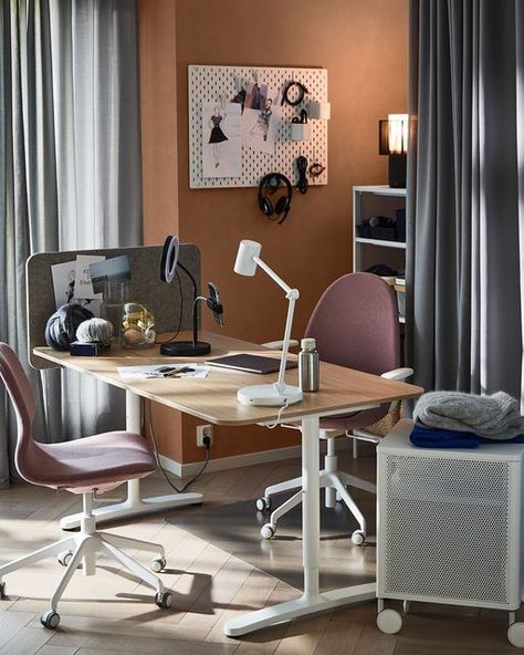 IKEA on Instagram: "Step into your (home) office? 💻 #IKEA #LifeAtHome #BEKANT" Home Office Ikea, Office Ikea, Ikea Bekant, Html Color, Interior Ideas, Home Office, Color Palette, On Instagram, Instagram