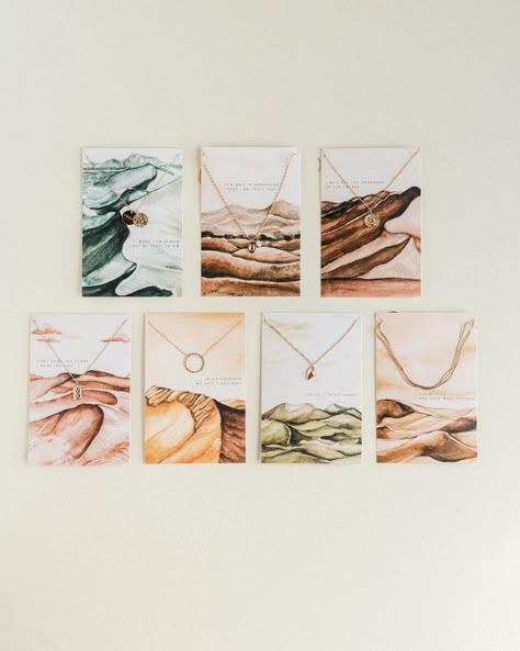 Necklace Packaging Ideas, Spirit Packaging, Hosanna Revival, Christian Products, Little Necklace, Jewelry Cards, Jewellery Packaging, Necklace Packaging, Scarf Rings