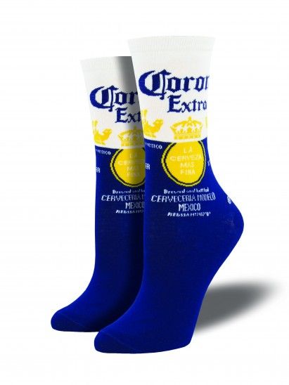 Corona Socks Beer Socks, Slice Of Lime, Women Crew Socks, Sock Drawer, Mens Crew Socks, Crazy Socks, Novelty Socks, Colorful Socks, Classic Logo