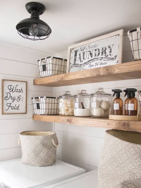 20 Ideas for Wall Organizer for Laundry Room in 2023 Diy Laundry Room Storage, Laundry Shelves, White Laundry Rooms, Laundry Room Ideas Small Space, Pantry Laundry Room, Rustic Laundry Rooms, Tiny Laundry Rooms, Dream Laundry Room, Laundry Room Layouts