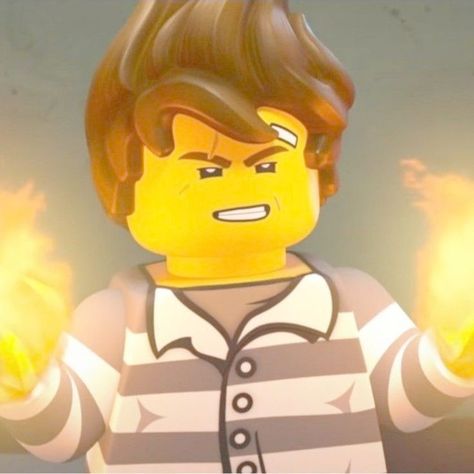 Lego Kai, Ninjago Anime, Kai Icon, Ninjago Kai, Ejen Ali, Lego Man, Lego Ninjago Movie, Lego Characters, Lego Movie