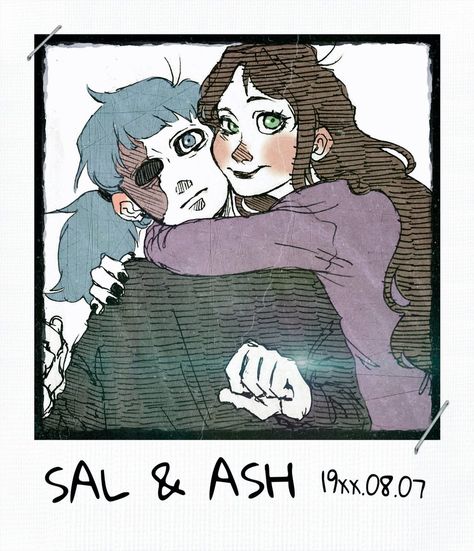 Sal And Ash, Sally Face, Ash, Sketch