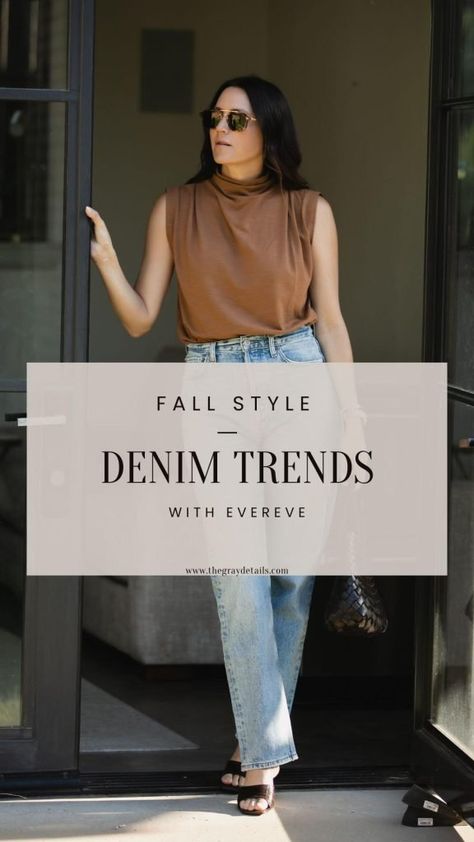 16 Denim Outfits for Women Over 40, Fall Denim Trends With Evereve, fall outfits, denim outfits, jean outfit ideas, old money style, classy outfits Fall Jeans Outfit Casual Work, Business Casual Denim Outfits For Women, Dressy Denim Outfits For Women, Fall Outfits Denim, Outfit Ideas Old Money, Denim Outfits For Women, Jeans Outfit Dressy, Denim Outfit Fall, Denim Outfit Ideas