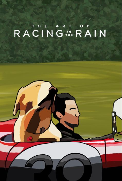 The Art Of Racing In The Rain Poster, The Art Of Racing In The Rain, Racing In The Rain, Rain Wallpaper, Rain Quotes, Rain Wallpapers, Rain Art, Movie Clips, Wall Posters