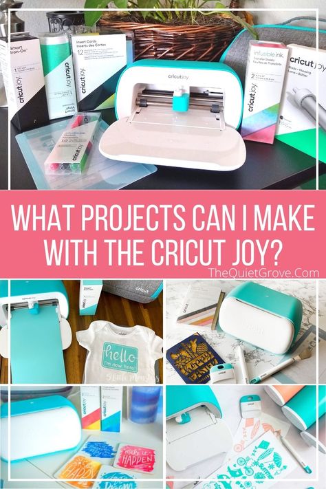 Are you looking into buying a Cricut Joy but first want to know what sort of projects you can make with it? #CricutJoy #Cricut @Cricut #Cricutmade Cricut Joy Project Ideas, Cricut Joy Projects, Cricut Apps, Cricket Joy Projects Craft Ideas, Cricket Joy, Diy Vinyl Projects, Cricut Projects Easy, Cricut Help, Cricut Svgs