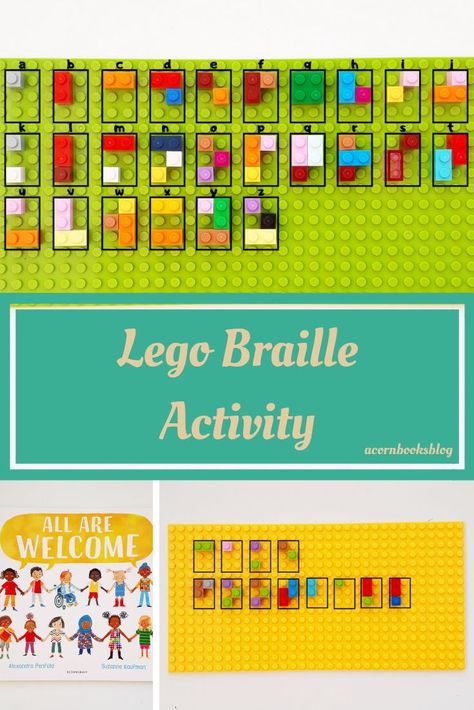 Braille Activities, Braille Alphabet, Audio Books For Kids, Inclusive Education, All Are Welcome, Activity For Kids, Life Skills, Learning Activities, Teaching Kids