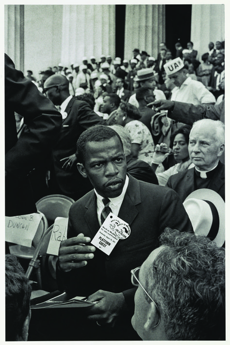 Rep. John Lewis before his speech at the March on Washington - 1963 Freedom Riders, March On Washington, Black Leaders, Civil Rights Leaders, Making A Difference, African American History, Black American, Library Of Congress, History Facts