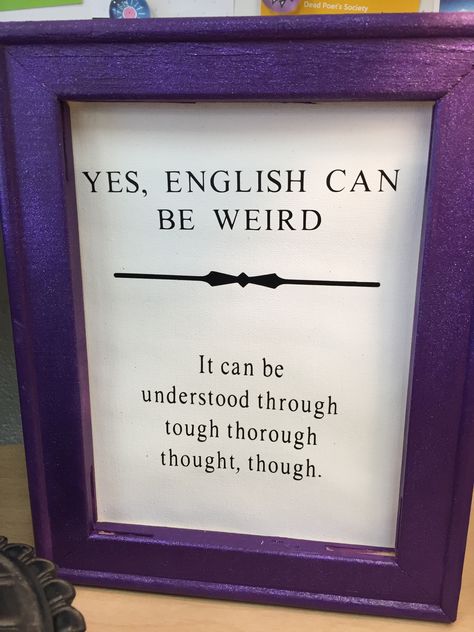 Gift from an English student for teacher appreciation week. 😊❤️ The kids are alright. 🙂 English Teacher Gifts Ideas, Teachers Day Card For English Teacher, Farewell Gift Ideas For Teachers, Gifts For English Teachers, English Student, Teacher Appreciation Quotes, Teachers Day Card, Literature Teacher, Teacher Appreciation Printables