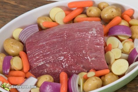 b101 Pot Roast Pot Roast Seasoning, Perfect Pot Roast, Cooking Roast Beef, New Potatoes, Round Roast, How To Cook Beef, How To Cook Pork, Onion Soup Mix, Chuck Roast