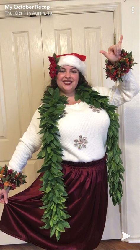 Christmas Luau Decorations, Christmas Luau Outfit, Luau Christmas Party Outfit, Hawaiian Christmas Party Outfit, Hawaiian Christmas Outfit, Luau Christmas, Luau Party Outfit, Christmas Luau, Hula Costume