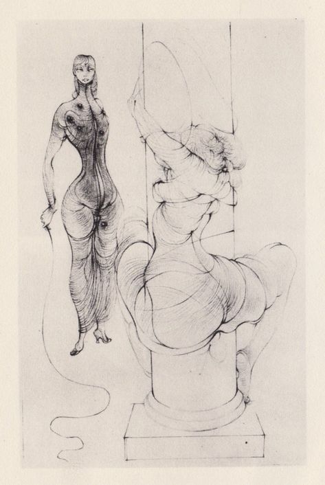 Surrealist Photographers, Hans Bellmer, Abstract Painting Acrylic Modern, Strange Art, Modern Drawing, Female Art Painting, Weird Art, Abstract Painting Acrylic, Art Sketchbook