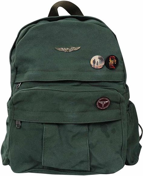 Ellie Last of Us Backpack School Bag Casual Canvas School Bag Adjustable Vintage Backpack for School Hiking Travel Unisex, Green, One Size : Amazon.co.uk: Fashion Ellie Cosplay, Cosplay Backpack, Canvas Rucksack, Green Backpacks, Vintage Backpacks, School Bags For Girls, Bag School, Boys Backpacks, Last Of Us