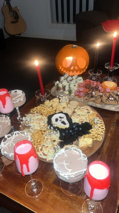 2023 Halloween Movie Night, Halloween Movie, Halloween Movies, Charcuterie Board, Movie Night, Halloween