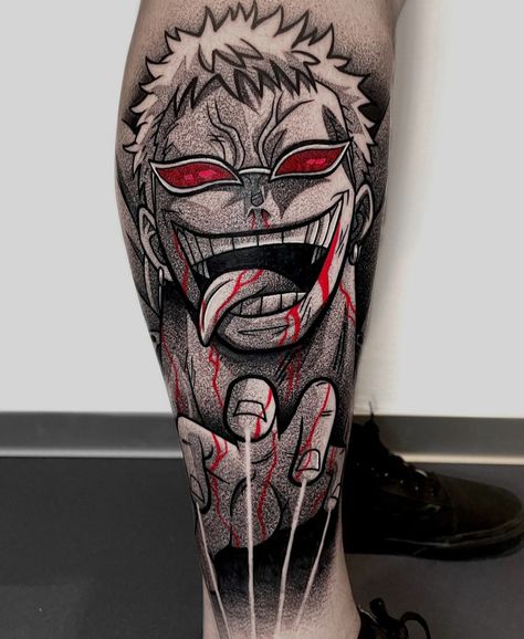 Doflamingo Doflamingo Tattoo, Classic Style Tattoo, One Piece Tattoo Ideas, Piece Tattoo Ideas, Shen Long Tattoo, One Piece Tattoo, Ace Tattoo, Tattoo Samples, Latest One Piece