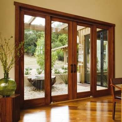 Wood Patio Doors, Pella Doors, Pintu Interior, Sliding Doors Exterior, Sliding Glass Doors Patio, Sliding French Doors, Glass Doors Patio, French Doors Exterior, Casa Country