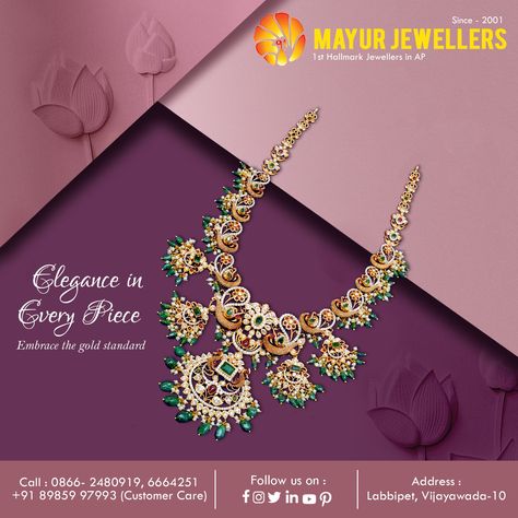 Visit our store to explore more collections of Gold jewellery... @mayurjewellers #mayur #vijayawada #mayurjewellers #mayurjewellersvijayawada #goldharam #haram #haramdesigns #bridalharam #bridaljewellery #jewellery #jewelry #916hallmark #22krt #collections #beadsharam #stonesharam #diamondjewelry #kundanjewellery Gold Haram, Kundan Jewellery, The Gold, Gold Jewellery, Bridal Jewelry, Diamond Jewelry, Gold Jewelry, Instagram Photos, Photo And Video