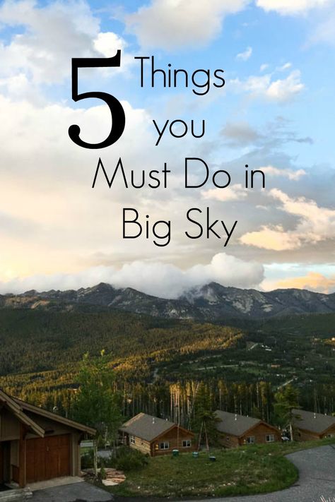 5 things you must do in #Big #Sky #Montana from the best restaurants to can't miss activities such as zip lining, hiking and fly fishing. Big Sky Montana Restaurants, Big Sky Montana Fall, Big Sky Montana Summer, Visit Montana, Wyoming Vacation, Billings Montana, Yellowstone Vacation, Montana Vacation, Big Sky Montana