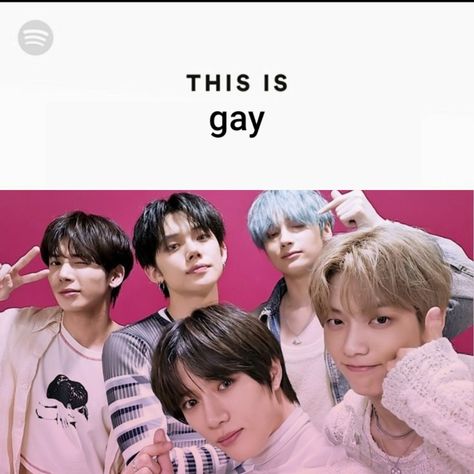 this is just a joke btw Txt Playlist, Txt Core, Memes Kpop, Spotify Playlist, Kpop Idols, Kpop Idol, Humor, Songs, Memes