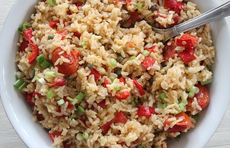 Capers Recipe, Healthy Fiber, Tomato Rice, Cranberry Chutney, Healthy Chocolate Chip, Superfood Recipes, Spring Onions, Roasted Red Pepper, Quick Lunches