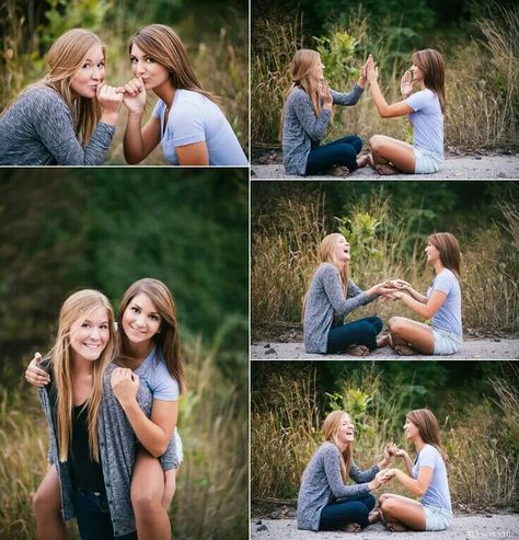 Not from a wedding, but any of these would make for cute photos of the bride and her maid of honor Best Friend Fotos, Friend Senior Pictures, Bff Pics, Bff Photography, Class Of 2013, Sister Photography, Sister Poses, Ideas For Friends, Sister Pictures