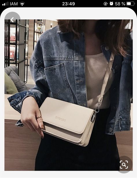 Sling Bag Outfit Casual, Sling Bag Outfit Korean, Sling Bags Women Casual, Korean Sling Bag, Sling Bag Outfit, Sling Bags Women, Cute Mini Backpacks, My Style Bags, Diy Leather Bag