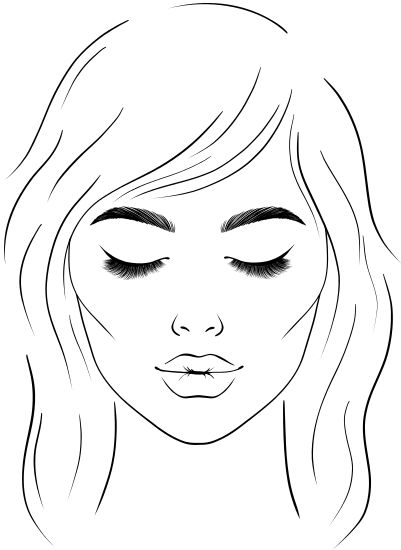 Face Chart Makeup Ideas, Ramadan Games, Makeup Sketch, African Drawings, Pie Decoration, Graduation Images, Makeup Drawing, Face Template, Makeup Face Charts