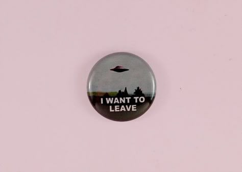 hoaX-FILES 1 buttons by astropuke on Etsy Blue Sargent, All The Bright Places, I Want To Leave, The Truth Is Out There, I Want To Believe, Patches And Pins, Pin Ideas, + Core + Aesthetic, Pins And Patches