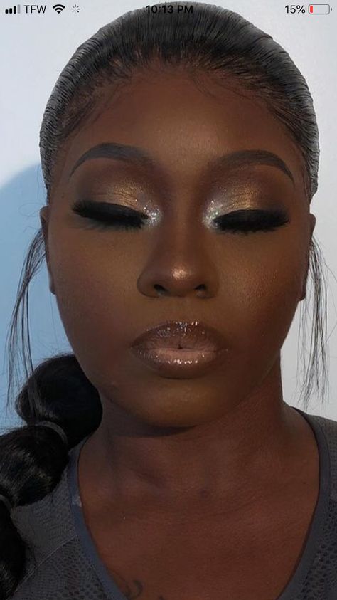 Make Up Black Women, Wing Makeup, Black Bridal Makeup, Melanin Makeup, Skincare Mistakes, Flawless Face Makeup, Maquillage Yeux Cut Crease, Brown Girls Makeup, Natural Glam Makeup