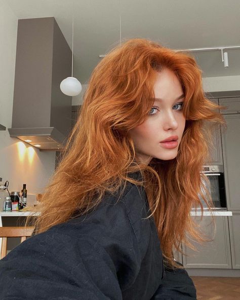 Ginger Hair Color, Orange Hair, Hair Inspo Color, Hair Envy, Ginger Hair, Aesthetic Hair, Auburn, Redheads, New Hair