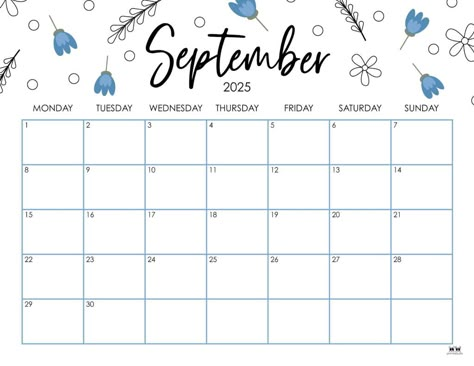 Choose from 107 September 2025 calendars to stay organized as school and fall are in full swing! Print from home! 100% FREE! September Calendar 2023 Aesthetic, September Calendar Printable, Study Calendar, Cute Calendars, Budget Planner Free, Free Printable Calendar Templates, Bee Printables, September Calendar, Abc Coloring Pages