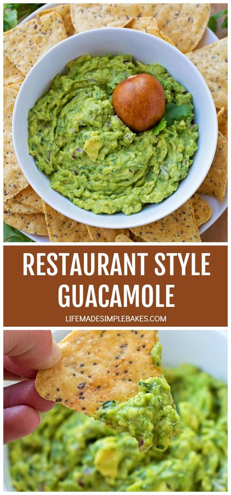 Homemade Onion Dip, Life Made Simple, Lime Chicken Tacos, How To Make Guacamole, Homemade Guacamole, Party Appetizers, Guacamole Recipe, Recipe Roundup, Egg Rolls