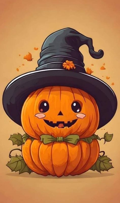 Cute Halloween Art, Imprimibles Halloween, Helloween Wallpaper, Photo Halloween, Pumpkin Drawing, Halloween Kunst, Halloween Artwork, Halloween Images, Pumpkin Witch