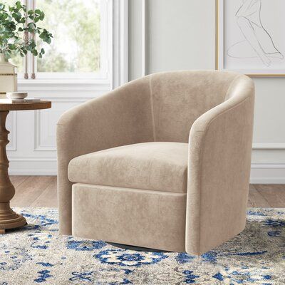 Kelly Clarkson Home, Cozy Seats, Swivel Barrel Chair, Swivel Accent Chair, Wayfair Furniture, Kelly Clarkson, Convertible Sofa, Swivel Armchair, Barrel Chair